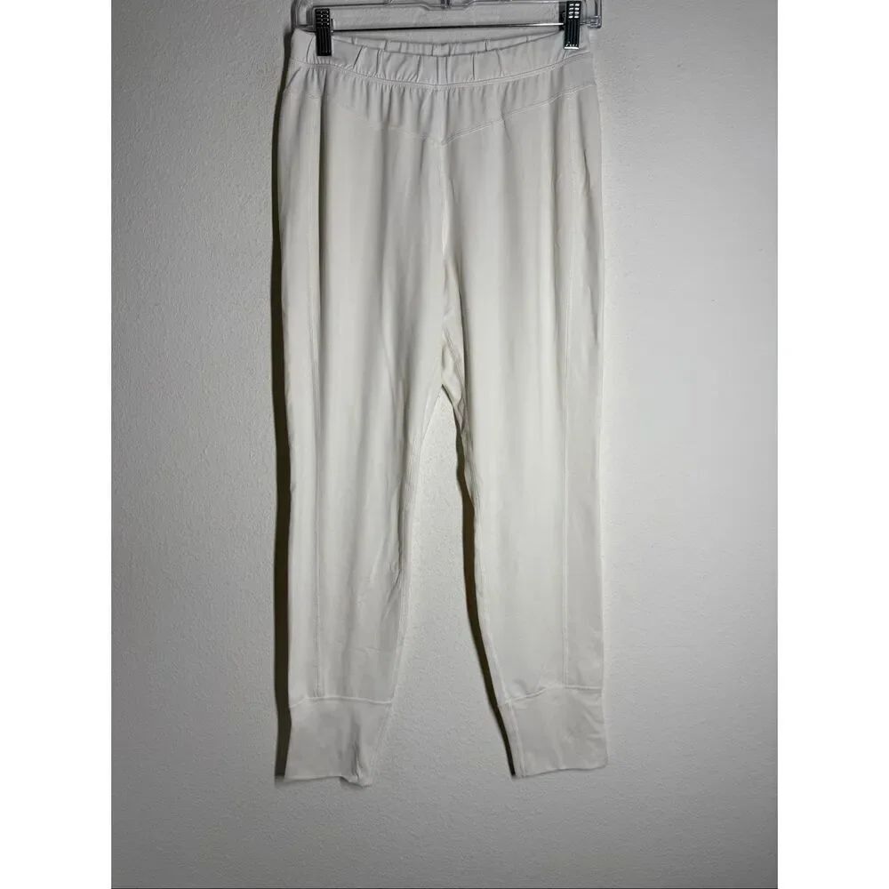 Peak Performance Athletic Yoga Pants Off White Size L